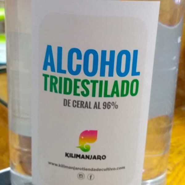 Alcohol tridestilado de cereal al 96%