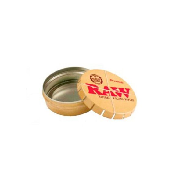 Lata contenedora raw redonda