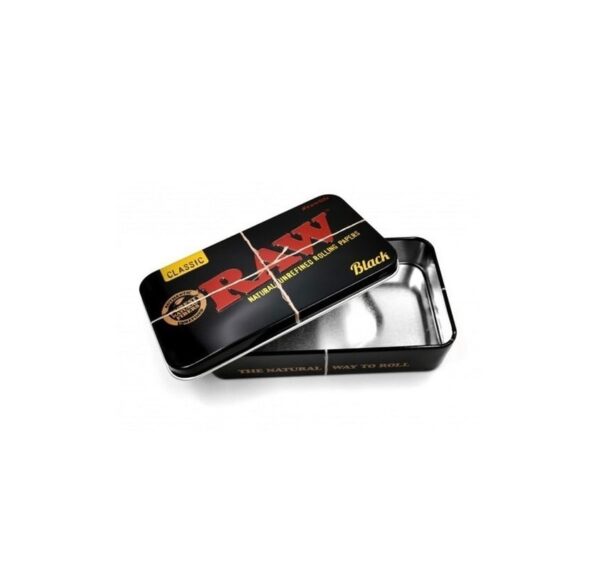 Lata contenedora raw black