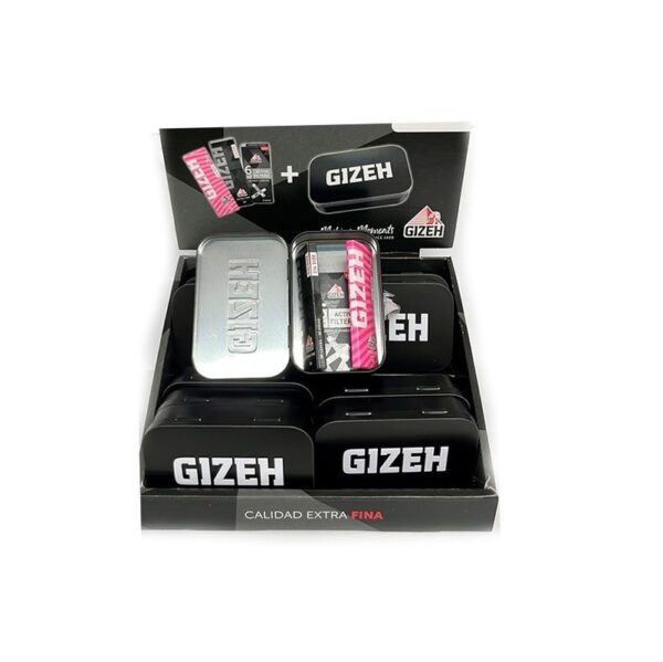 Tabaquera gizeh black (tips+papeliyos)