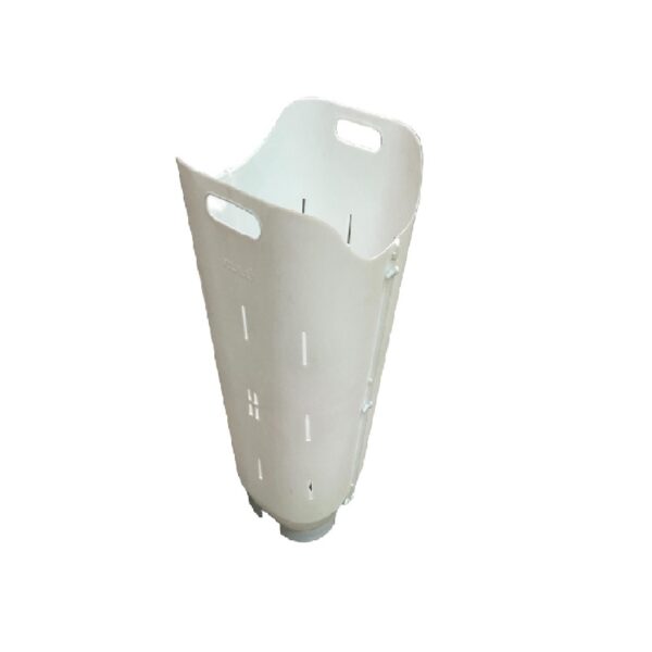 Macetas tubular zulu blanca 18l