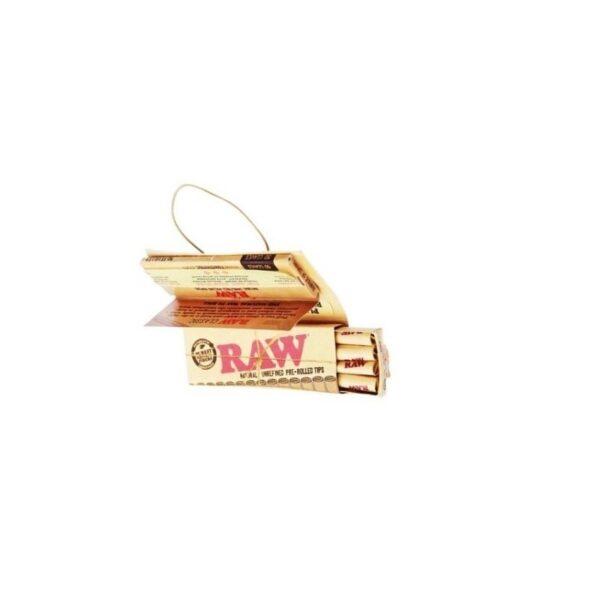 Raw connoisseur 1 1/4 + tips pre rolled