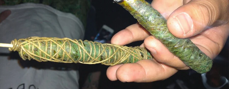 Cómo hacer thai sticks de marihuana