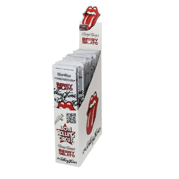 Lion rolling circus hemp wraps berry gelato