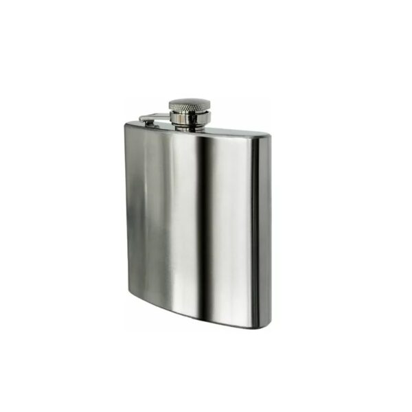 Petaca cromada 6oz 210ml