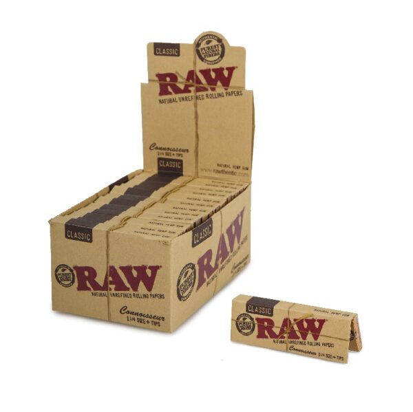 Raw classic 1 1/4 + tips