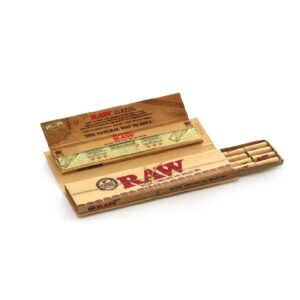 Raw organic slim connoisseur + tips prerolled