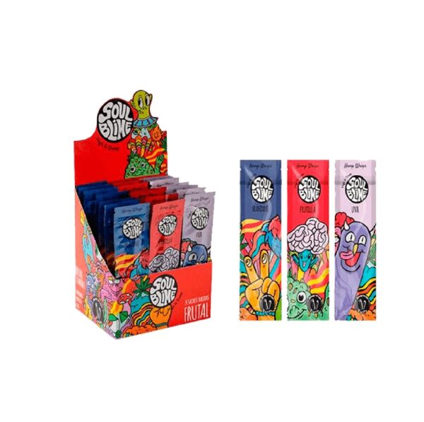 Blunt wraps soulblime frutal x2uni