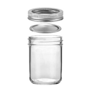 Frasco vidrio vacio mason jars 8oz